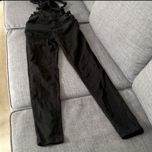 Black Overalls size small
